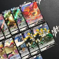 pokemon Chinese RR Holo Stoutland V Pidgeot and more lot*15 cards - Image 2