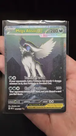 Mega Absol EX SIR 180/132 Mega Evolution Pokemon Card - Image 1