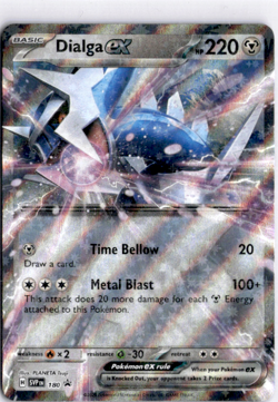 Dialga ex - Promo Holo SV: Scarlet & Violet Promo Cards 180 NM - Image 1