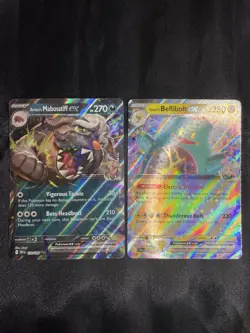 Pokemon Tcg 2 Card EX holo Lot, Mabosstiff #139, Bellibolt #53 NM - Image 1