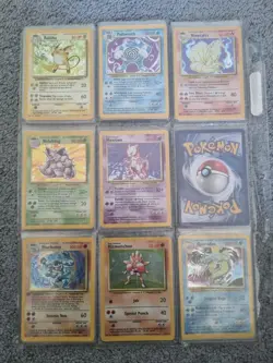 Pokemon Cards (TCG) 1999 Base Set - Incomplete 98/102 - 475 Cards - Image 1