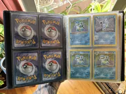 Vintage Pokemon Card Binder Collection Lot 1st Editions Charizards WOTC - Image 2