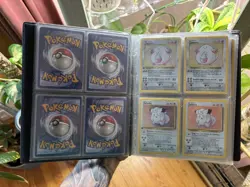 Vintage Pokemon Card Binder Collection Lot 1st Editions Charizards WOTC - Image 3
