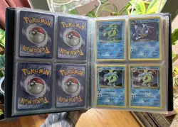 Vintage Pokemon Card Binder Collection Lot 1st Editions Charizards WOTC - Image 4