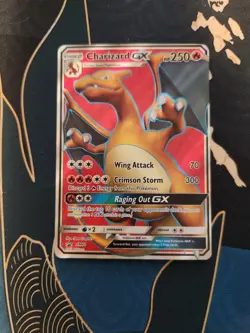 Charizard GX SM60 Black Star Promo Full Art Holo Pokemon Trading Card Game - Image 1