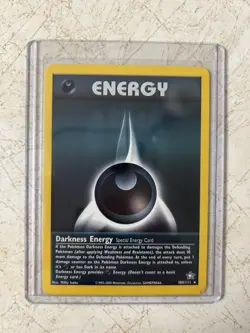 1st edition Pokemon DARKNESS ENERGY Card NEO GENESIS Set 104/111 ed Non-Holo NM - Image 1