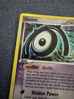 Pokemon Unown M EX TCG Holo Rare Card M/28 Unseen Forces - Image 5