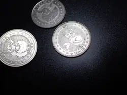 Pokemon Card Meiji Promo Battle Coin Silver x3 Eevee Vaporeon Flareon #5688 PLAY - Image 5