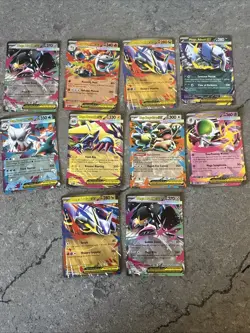 Mega Evolutions 10 Card ex Double Rare Pokemon Card Lot Near Mint - Image 1