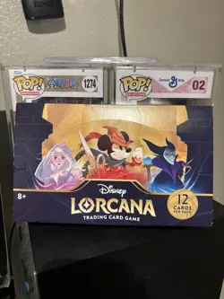Ravensburger Disney Lorcana THE FIRST CHAPTER EMPTY BOOSTER BOX CM1 PRINT RUN!!! - Image 1