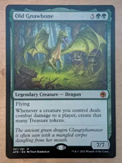 MTG - Old Gnawbone - AFR (NM+) - Image 1