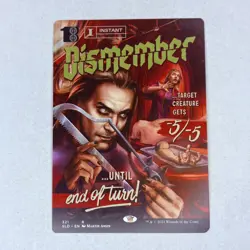 SLD Dismember Secret Lair Drop NonFoil MTG NM - Image 1