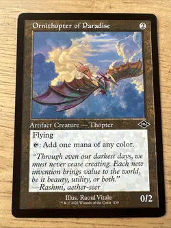 x1 Ornithopter of Paradise - Retro Frame - Modern Horizons 2 - NM - MTG - Image 1