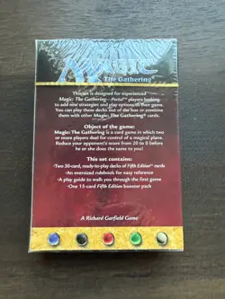 Sealed MTG (Magic the Gathering) Fifth Edition Starter Set - Image 2