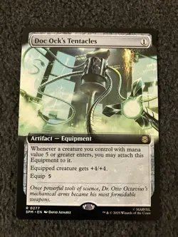 Magic MTG - Doc Ock's Tentacles (Extended Art) - Marvel's Spider-Man - Image 1