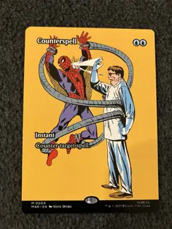 Magic MTG - Counterspell (Borderless) - Marvel Universe Eternal-Legal - Image 1