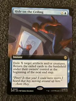 Magic MTG - Hide on the Ceiling (Extended Art) - Marvel's Spider-Man - Image 1