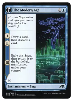 MTG The Modern Age // Vector Glider | #66 Kamigawa: Neon Dynasty | English - Image 1
