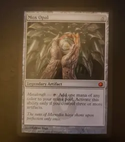 Mox Opal - Scars of Mirrodin - Magic the Gathering - MTG - Lightly Played EX - Image 1