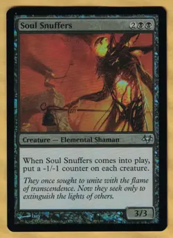 Foil - Soul Snuffers (Eventide, Uncommon, English, 2008) MTG - Image 1