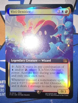 MTG - Final Fantasy - Vivi Ornitier (Extended Art) #514 - Near Mint Foil - Image 1