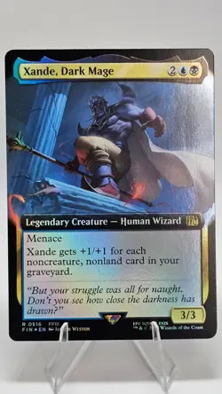 Xande, Dark Mage [Extended Art Foil] 0516 Magic Final Fantasy - Image 1