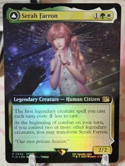 Magic: The Gathering - Final Fantasy - Serah Farron 0506 Foil Extended Art - NM - Image 1