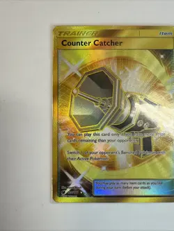 Counter Catcher 120/111 Gold Secret Rare Trainer Pokemon Card - NM - Image 3