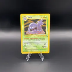 Pokemon TCG Muk Fossil 13 Holo Unlimited Holo Rare - Image 1