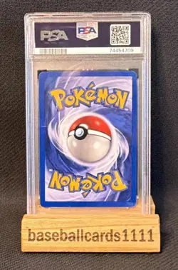 2000 POKEMON PROMO BLACK STAR #24 BIRTHDAY PIKACHU-HOLO PSA 7 P1 - Image 2