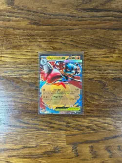 Pokemon TCG Mega Lucario ex 077/132 Mega Evolution Double Rare Holo NM - Image 1