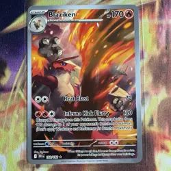 Blaziken 192/182 Pokemon Destined Rivals Holo IR - Image 1