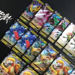 pokemon Chinese RR Holo Flygon V Rayquaza and more lot*13 cards - Image 3