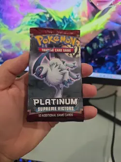 Pokemon Platinum Supreme Victors Booster Pack New Factory Sealed Absol Art - Image 2