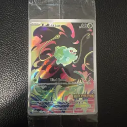 Pokemon Bulbasaur 133/132 English Mega Evolution Stamped Promo SEALED - Image 1