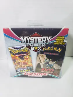 Pokemon Mystery Power Box Chase Pack Seeded 1:10 (5 Booster Packs) NEW SEALED - Image 1