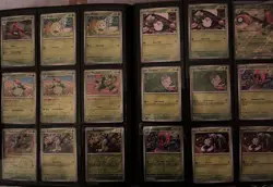 Pokemon Journey Together Partial Master Set W/ Binder + Promos - Image 2