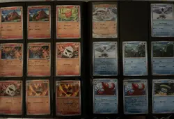 Pokemon Journey Together Partial Master Set W/ Binder + Promos - Image 4