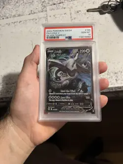 Pokemon 2022 Lugia V 186/195 Alt Art Silver Tempest PSA 10 GEM MINT! - Image 1