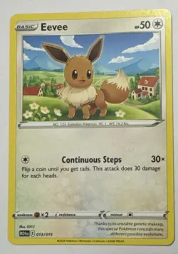 2025 McDonald’s Eevee 013/015 Promo Pokemon TCG - Image 1