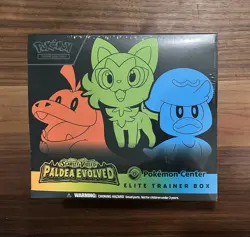 Pokemon TCG - Paldea Evolved Pokemon Center Elite Trainer Box ETB Sealed 820650853678 - Image 1