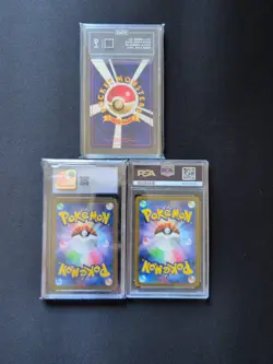 Pokemon Graded Lot (4) Japanese - Poliwhirl / Voltorb / Rocket's Sneak Attack - Image 5