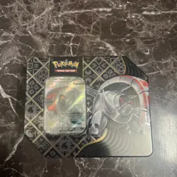 Pokemon Scarlet & Violet Paldean Fates Iron Treads Tin TCG Sealed - Image 1