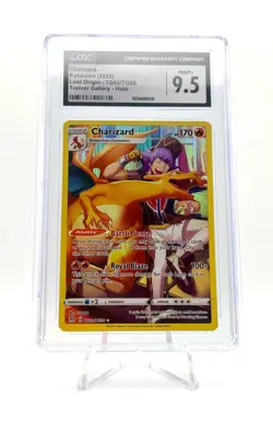 2022 POKEMON LOST ORIGIN TRAINER GALLERY CHARIZARD TG03/TG30 CGC 9.5 - Image 1