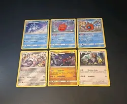 Pokemon TCG Sun Moon Ultra Prism RARE Partially Complete Set Garchomp Sandslash - Image 1