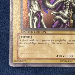 2002 Summoned Skull BPT-002 Collectors Tin Vintage Yugioh - Image 5