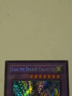 Yu-Gi-OH! SECRET RARE GAIA THE DRAGON CHAMPION LOB-125 VLP - Image 3