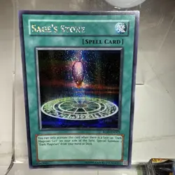 Sage’s Stone ROD-EN003 Prismatic Secret Rare Promo Yugioh NM - Image 1
