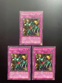 Yugioh Dragon's Rage LOD-048 Common 1st Edition HP X3 - Image 1