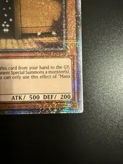 Yu-Gi-Oh! Maxx "C" RA04-EN150 Platinum Secret Rare Near Mint 1st Edition - Image 5